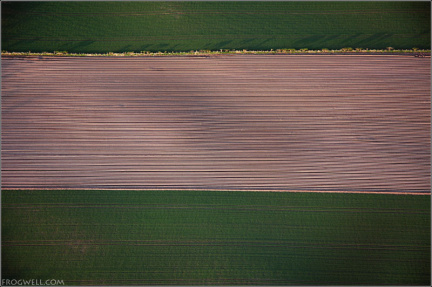 Aerial Earn Valley farmland